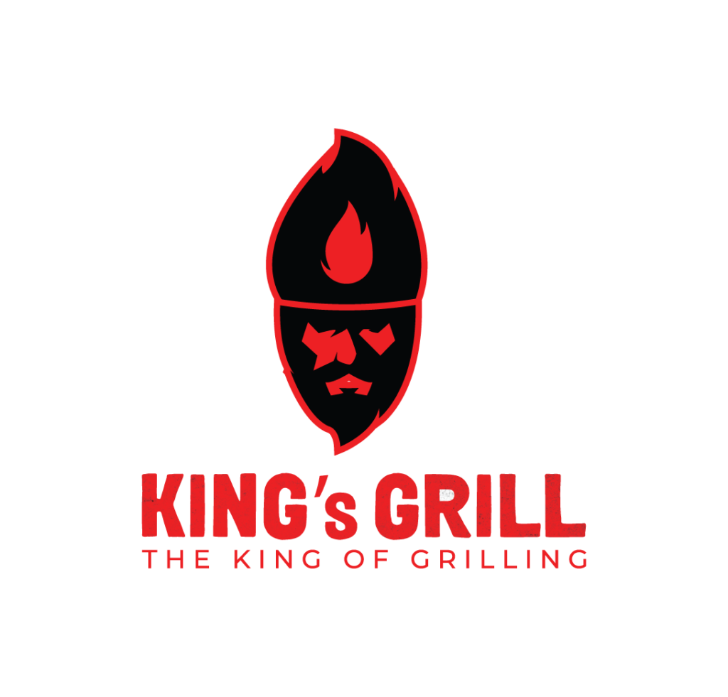 grill logo templates (king grill). MasterBundles