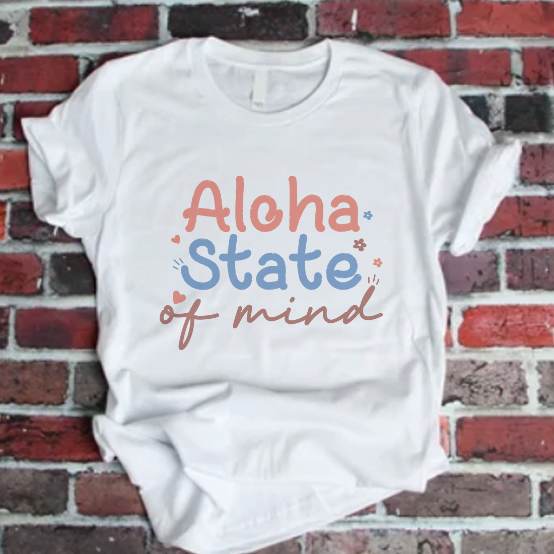 Aloha State Of Mind, Summer SVG Design preview image.