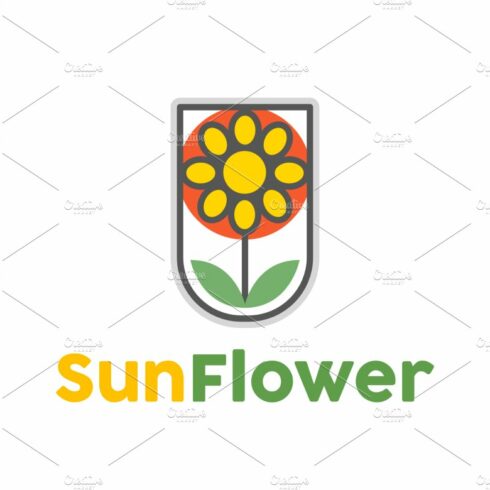 Sun flower Logo cover image.