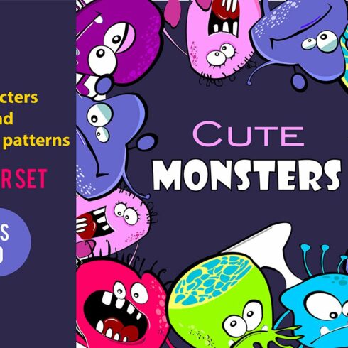 Color monsters big set cover image.