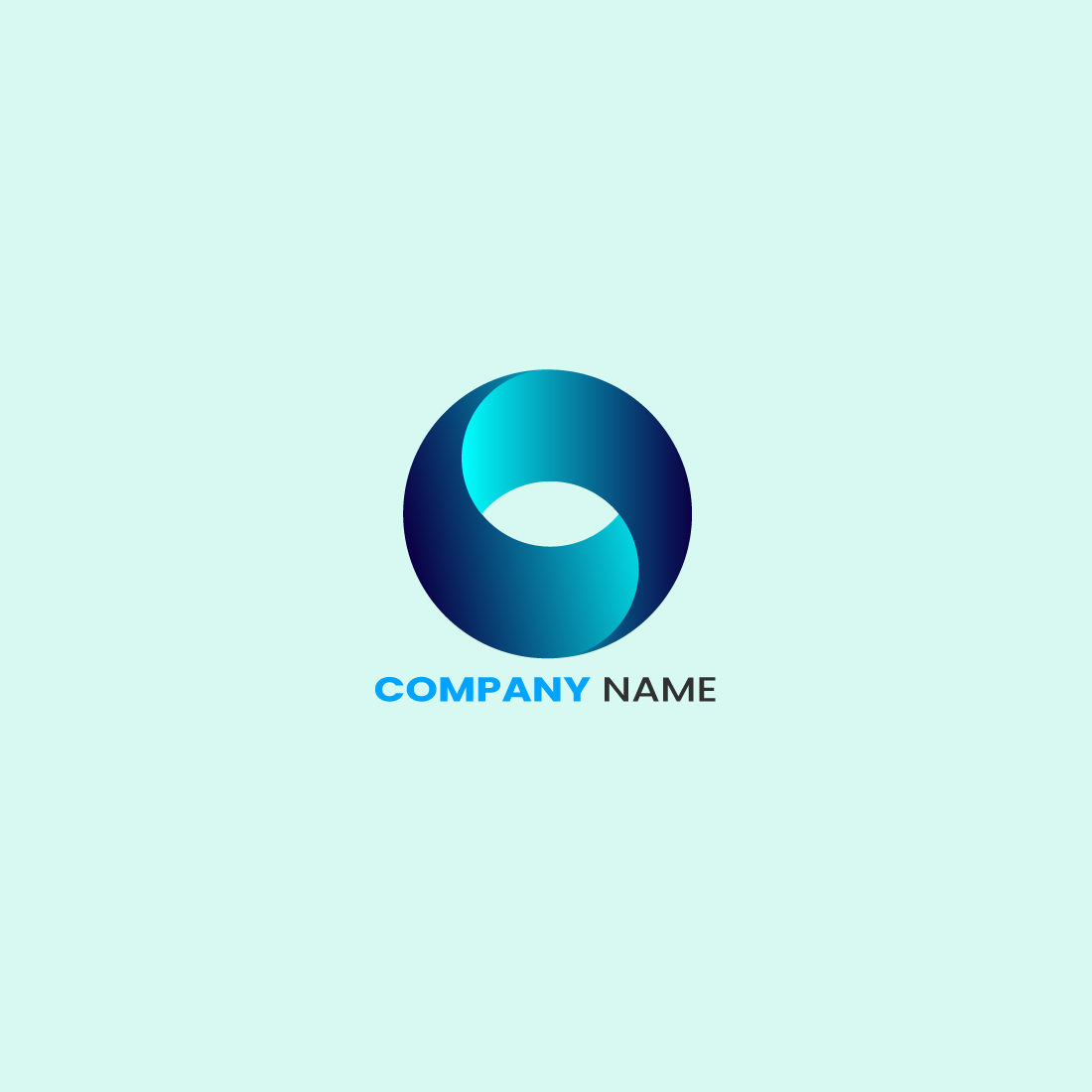 O Logo Initial O Letter Logo Gradient Color Letter O Logo preview image.