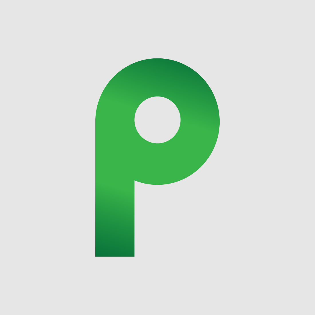 P Logo preview image.