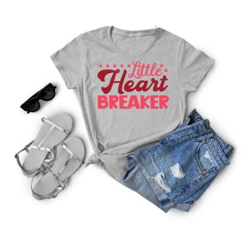 Little Heart Breaker T-Shirt File cover image.