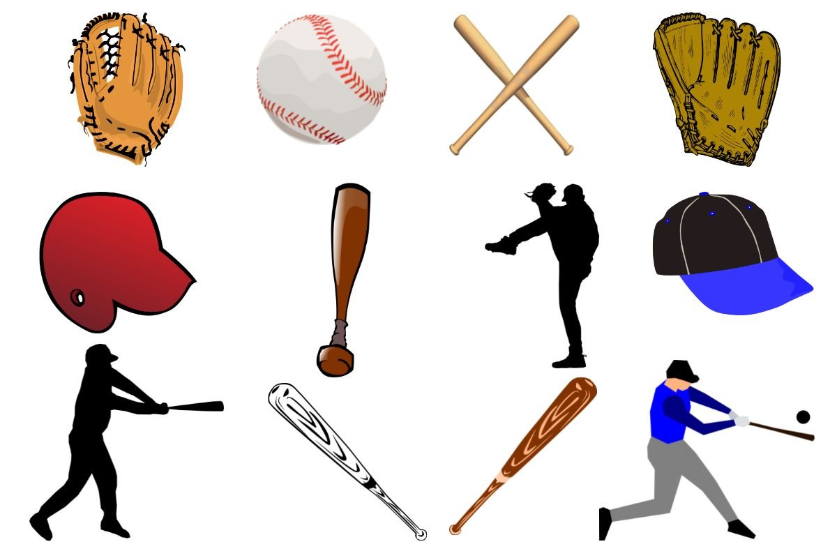 Baseball Clipart and Vector cover image.