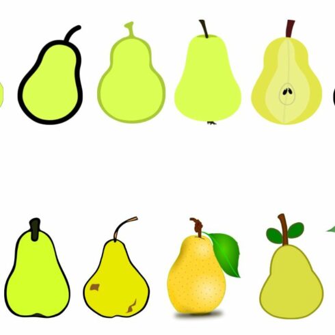 Pear Clipart and Vector cover image.