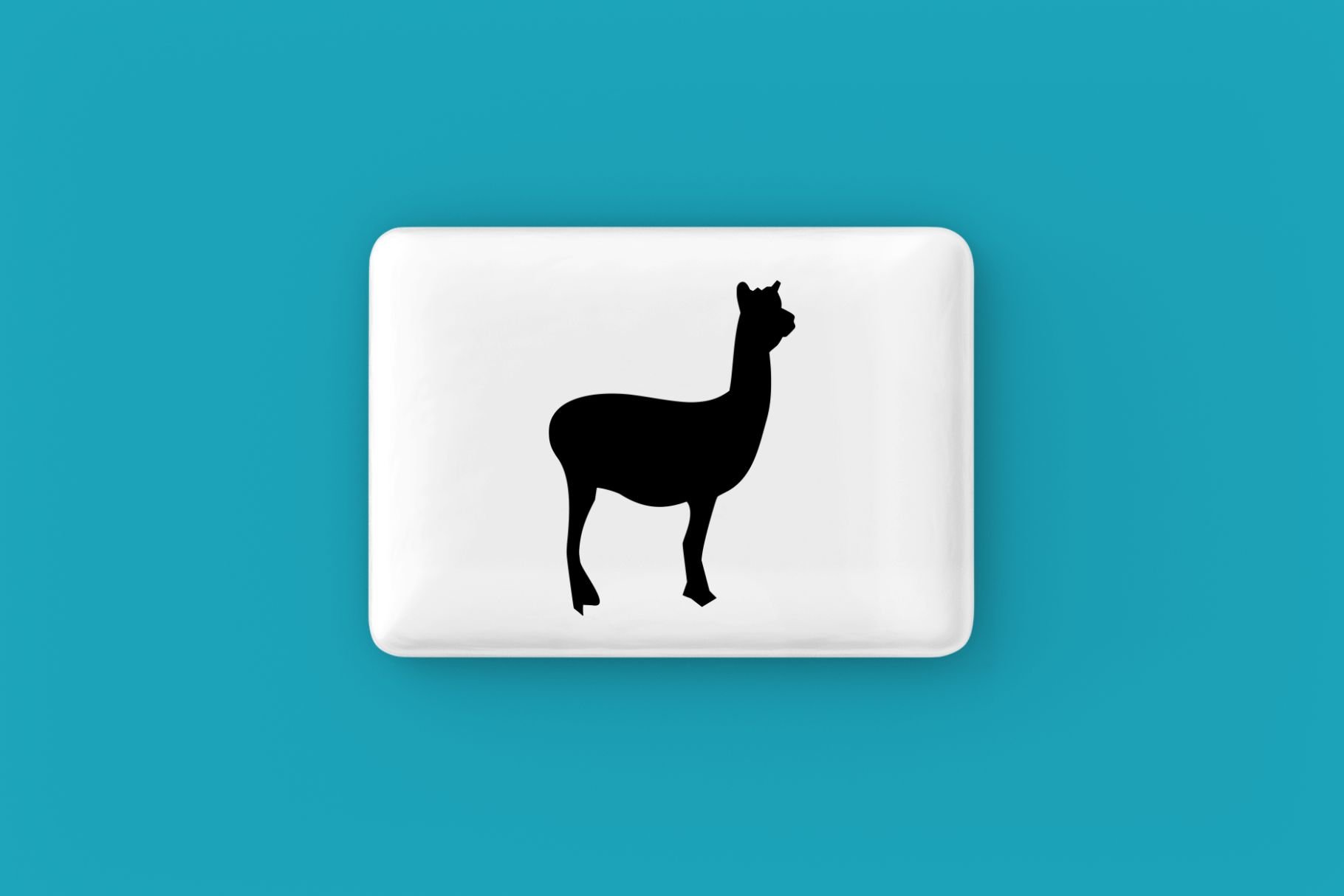 Llama Silhouette preview image.