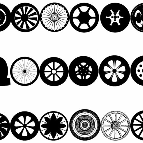 Wheel, Tyre Silhouette cover image.