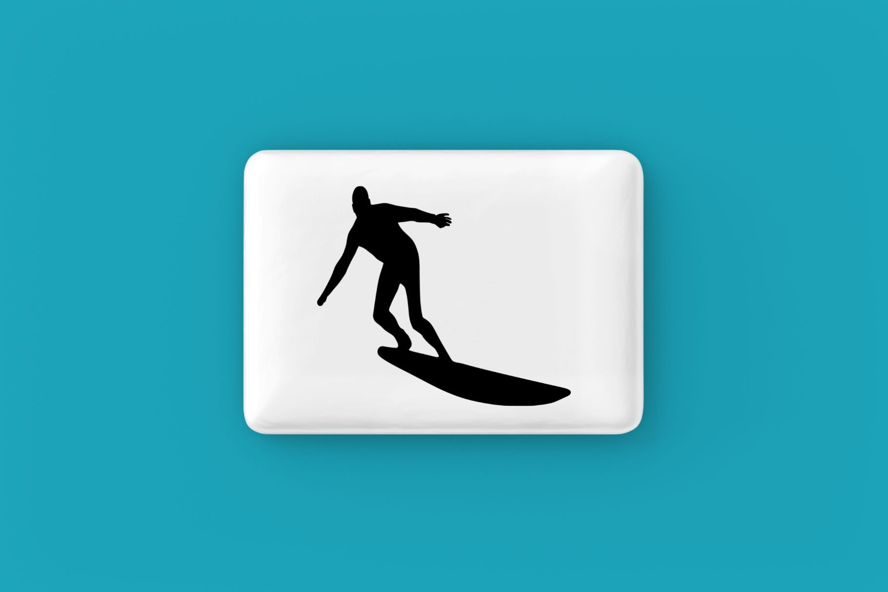 Surfing Silhouette preview image.