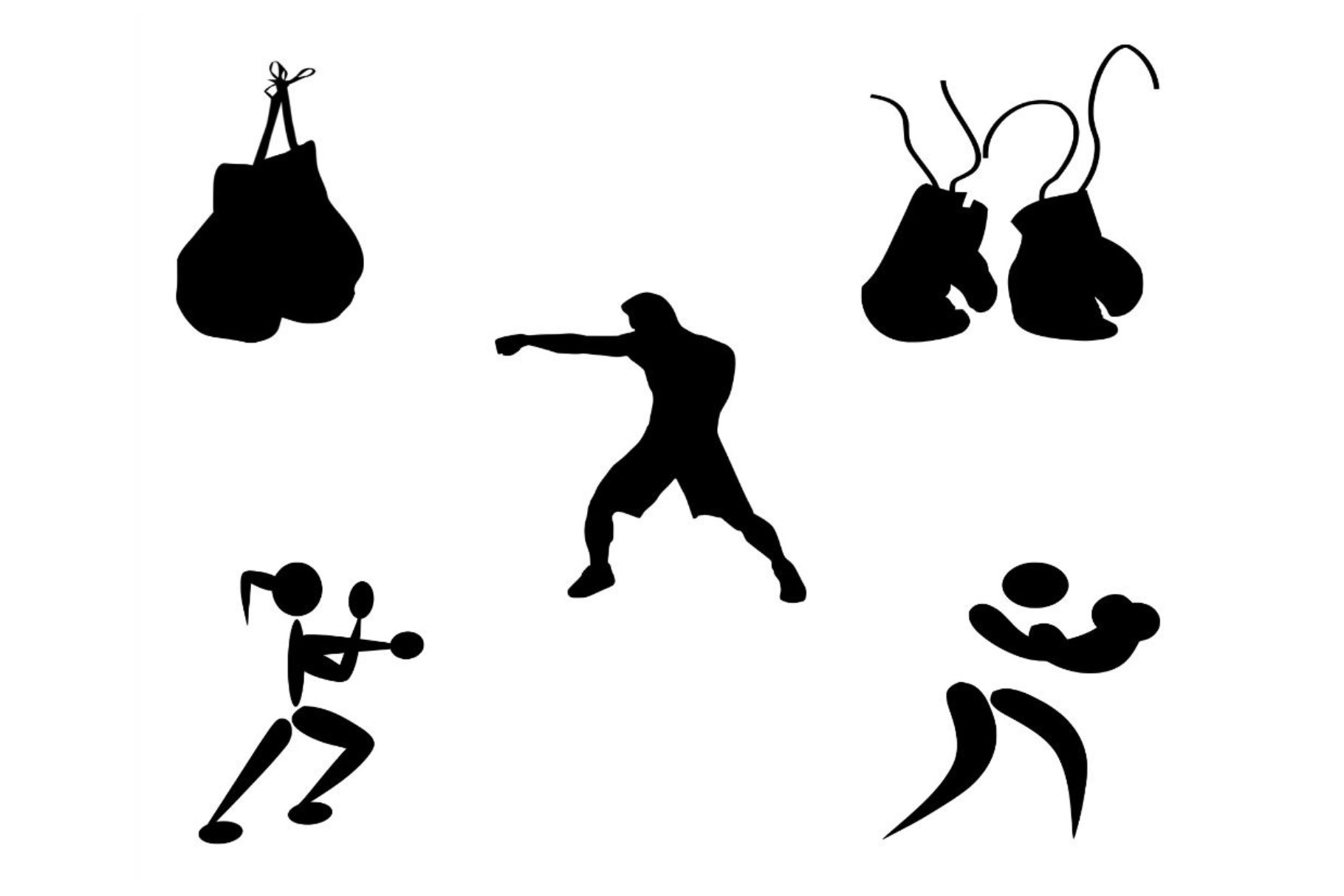 Boxing Silhouette cover image.