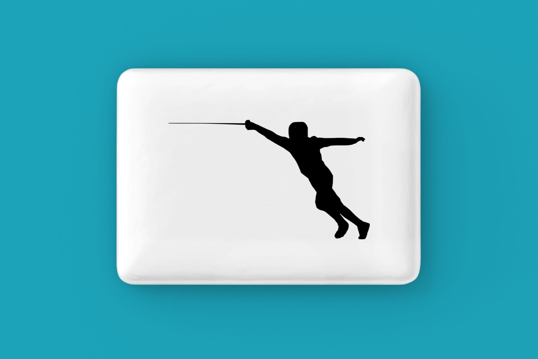 Fencing Sport Silhouette preview image.