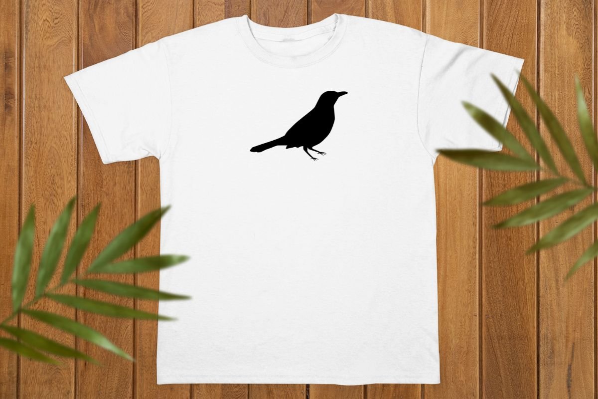 Crow SVG preview image.
