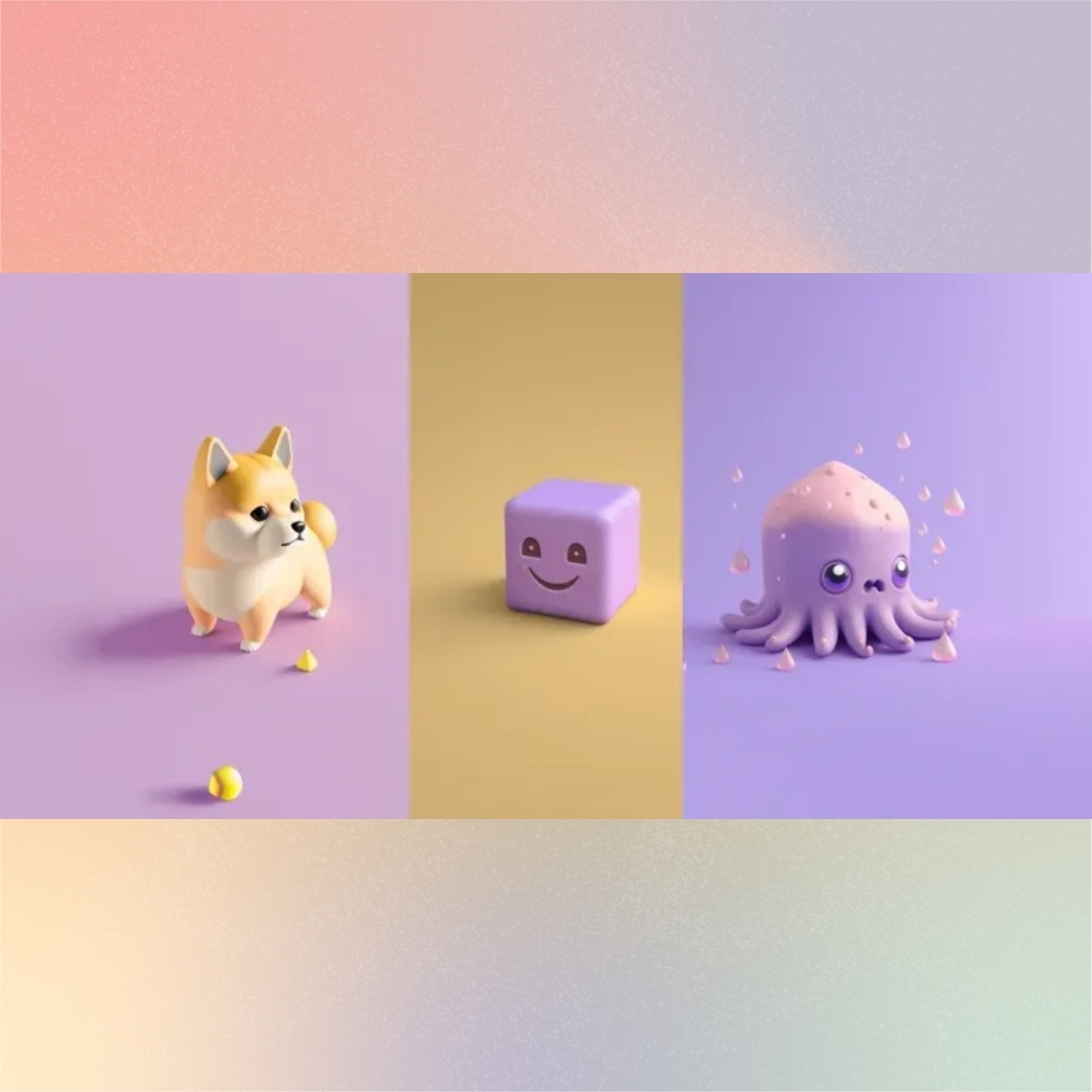 Pastel Clay Emojis cover image.
