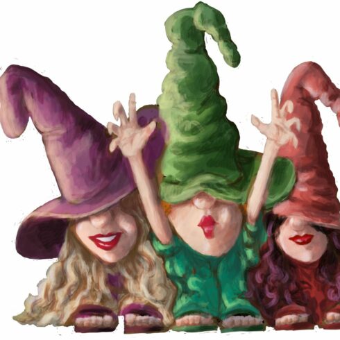 Hocus Pocus Gnome Witches cover image.