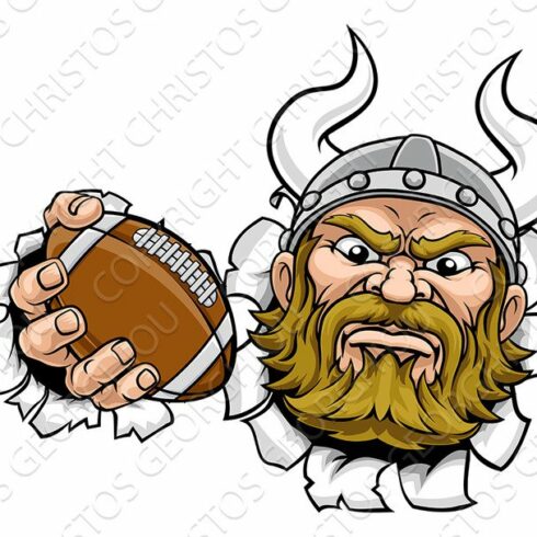 Viking American Football Sports cover image.