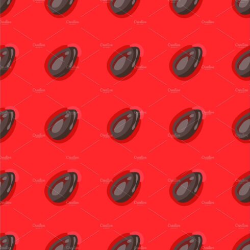 Seamless pattern of slice ripe cover image.