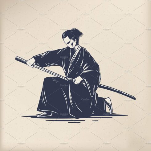 Japanese tradition style vectors cover image.
