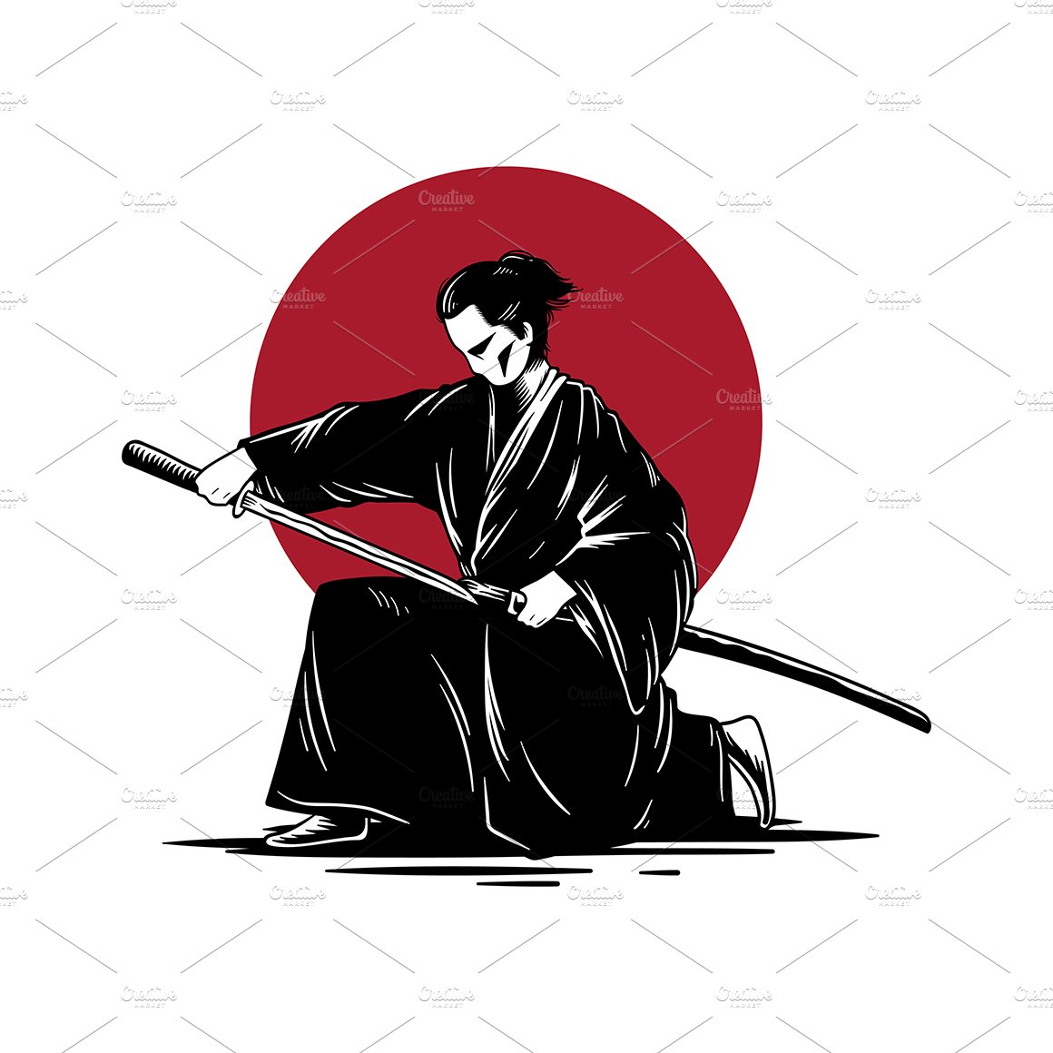 Japanese tradition style vectors cover image.