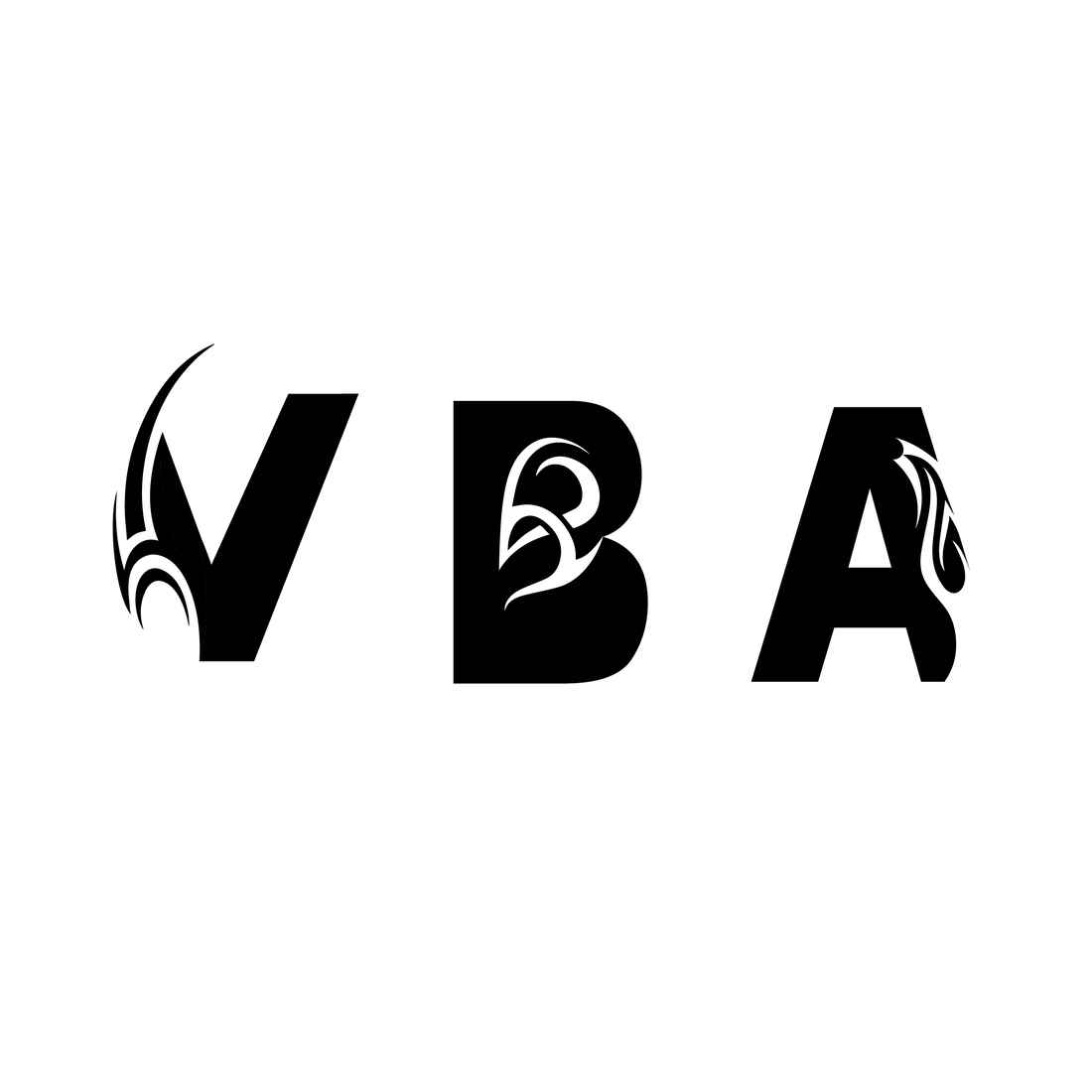 Letter Logo - A B V Letter Design Template Total -3 cover image.