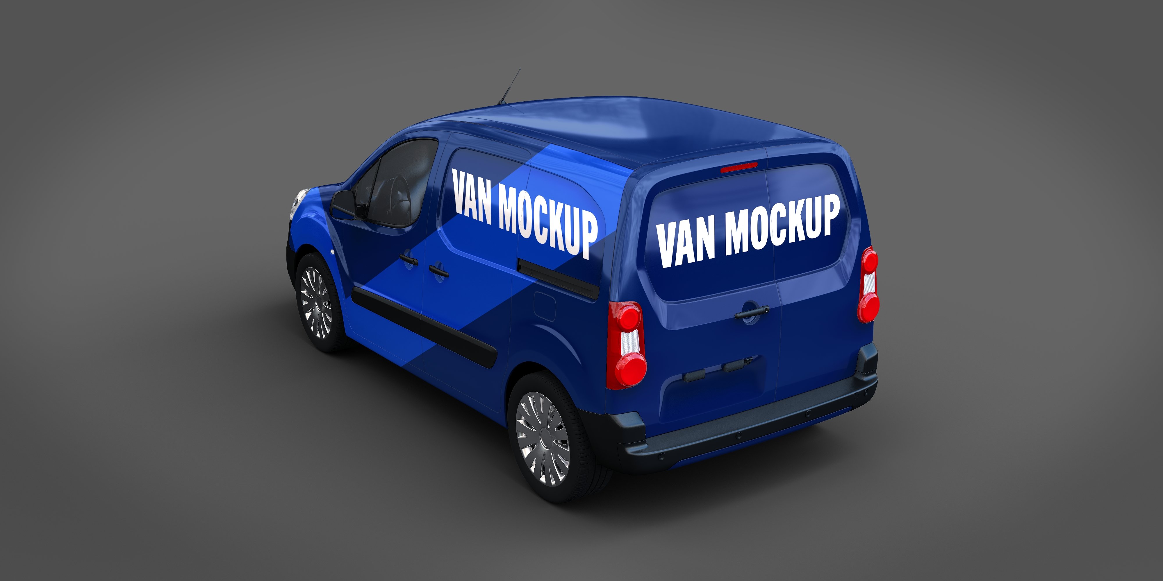 van mockup 714