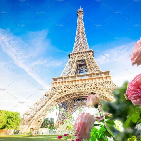 eiffel tour and Paris cityscape cover image.