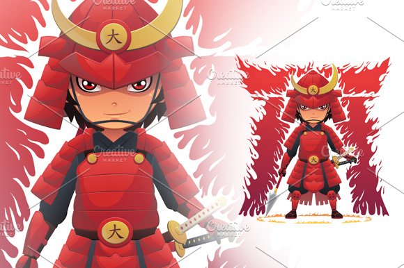 Red Armor Samurai cover image.