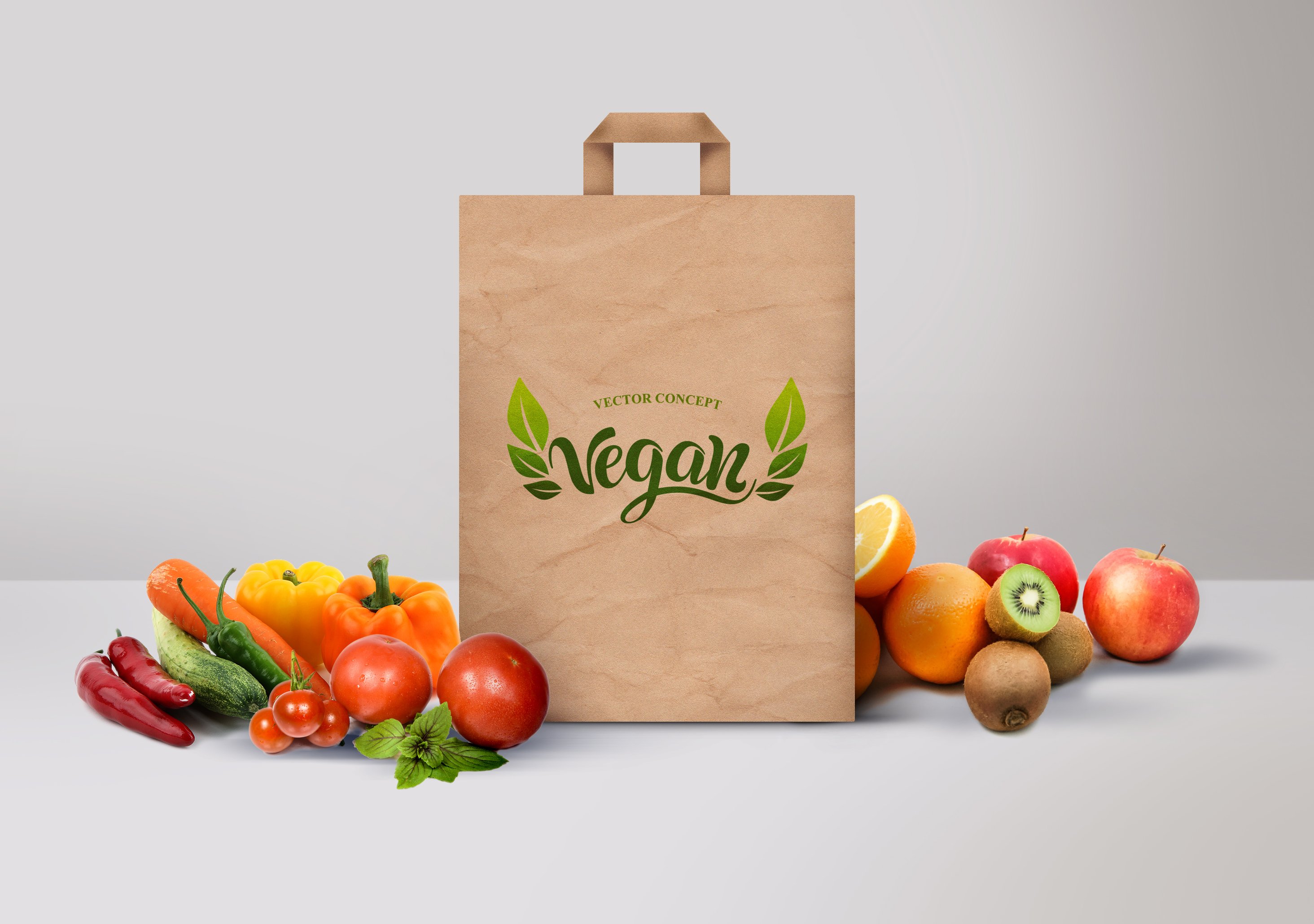 Vegan Logo preview image.