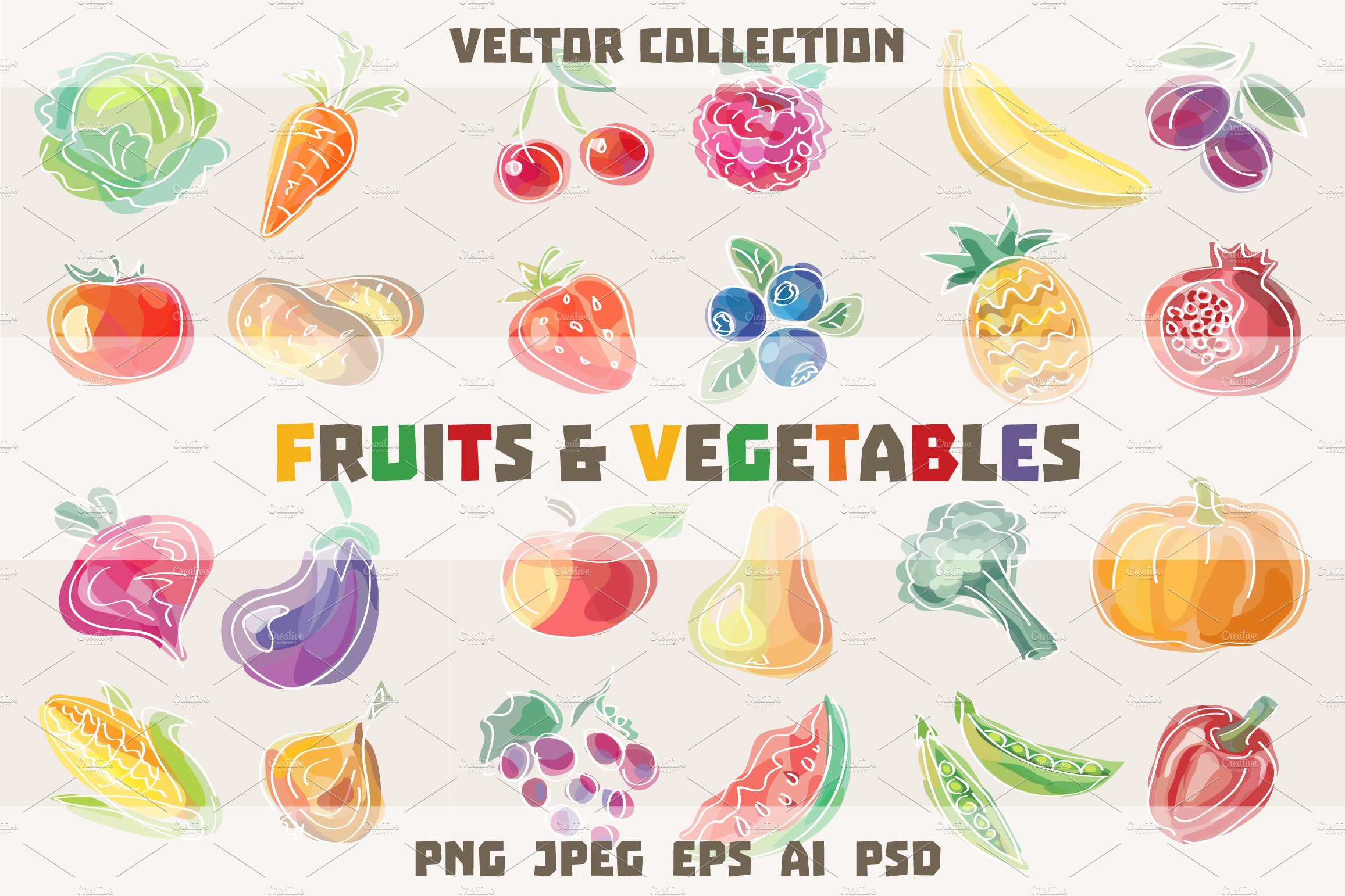 Fruits & Vegetables cover image.