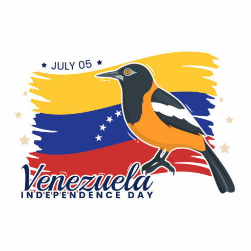 14 Happy Venezuela Independence Day Illustration cover image.