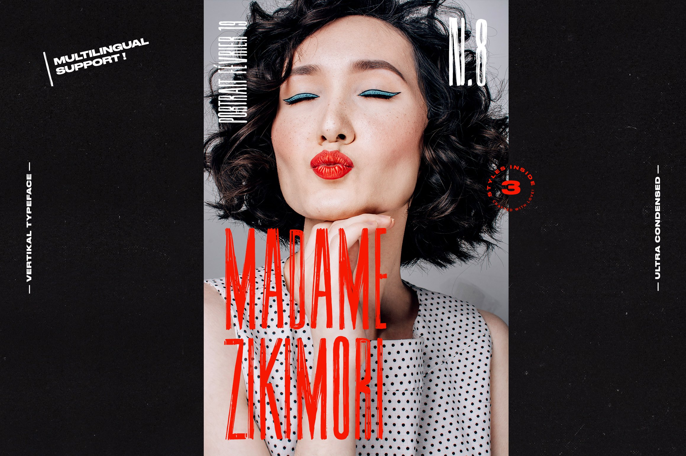 vertikal ultracondensed modern typeface cover13 978