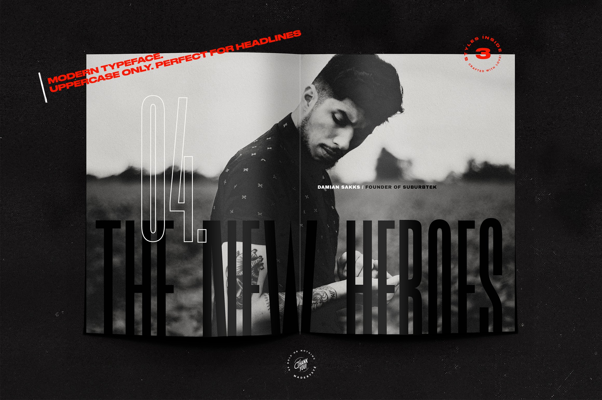 vertikal ultracondensed modern typeface cover3 412