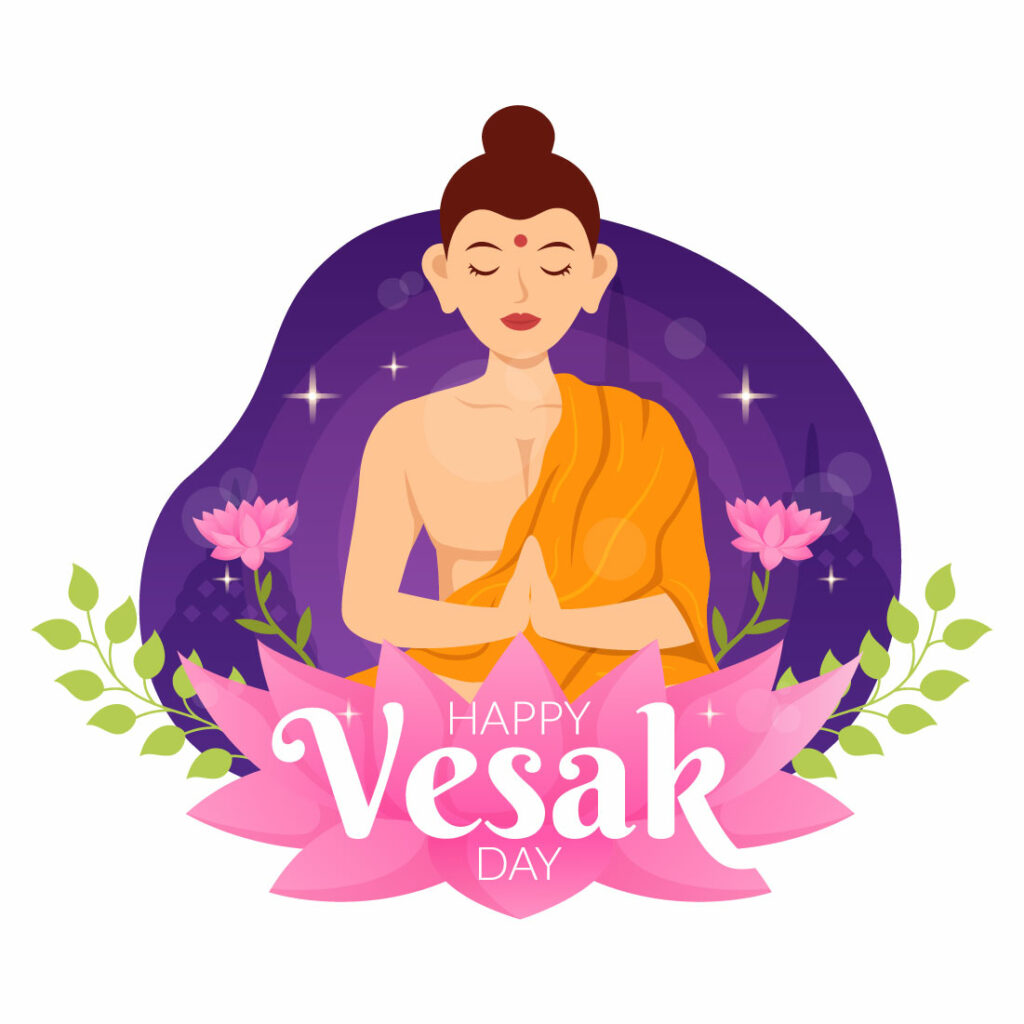 13 Vesak Day Celebration Illustration - MasterBundles