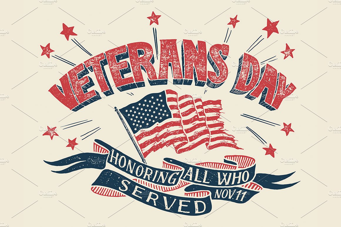 Veterans Day Poster cover image.