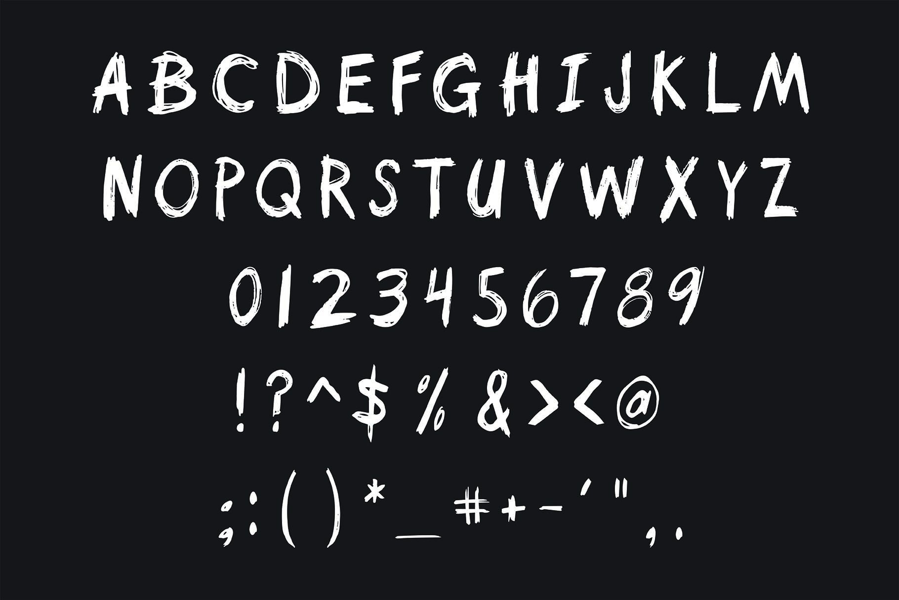 Vexed Pigeon Font preview image.