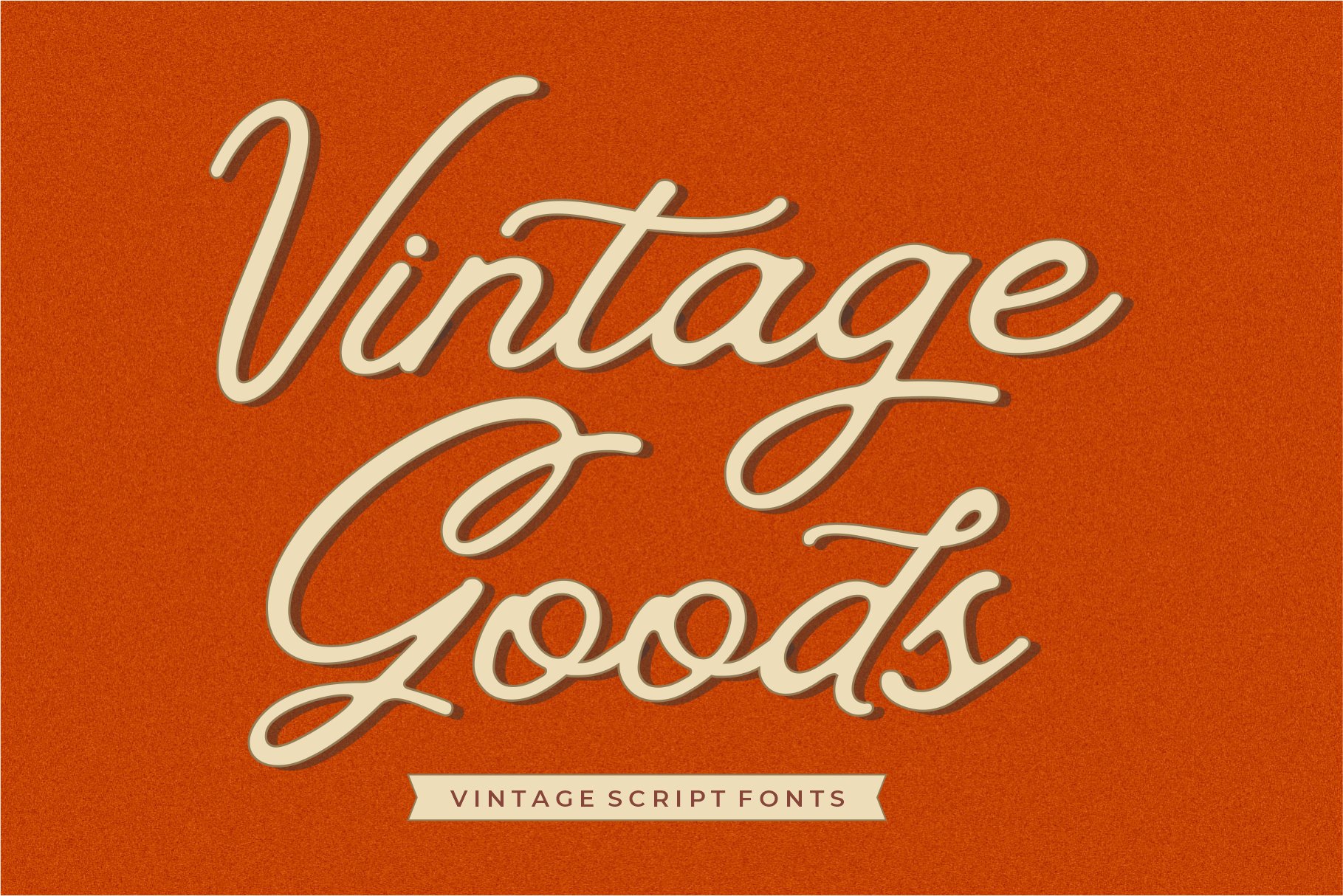 Vintage Goods Script cover image.
