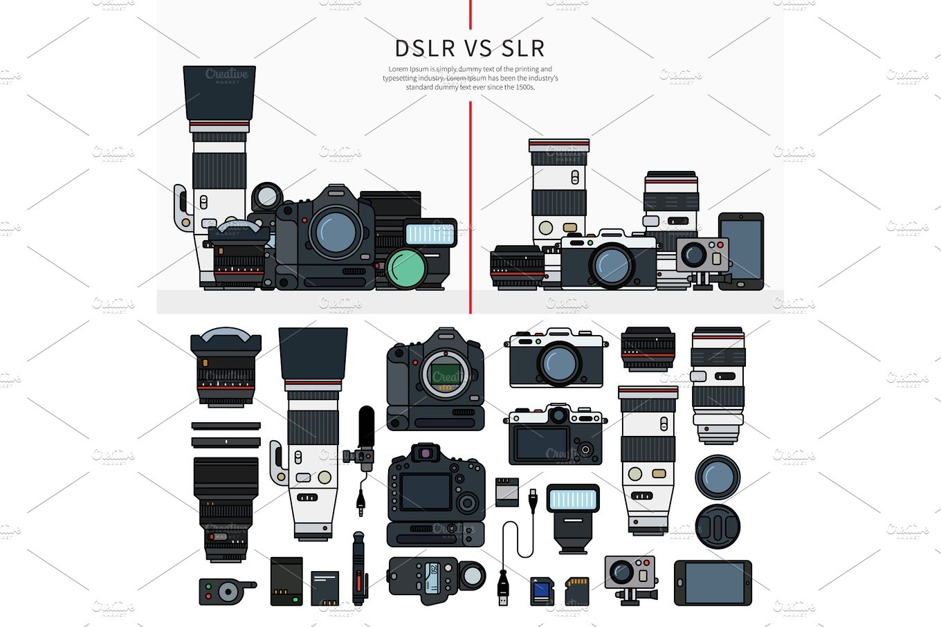 Set of photography tools cover image.