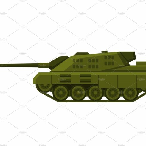 Green Military Tank, Heavy Special cover image.