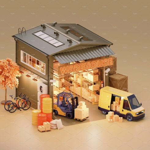 Warehouse building cover image.