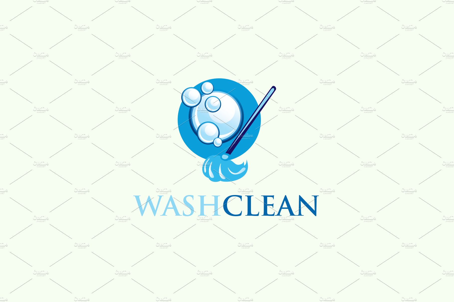 Wash Clean Logo cover image.