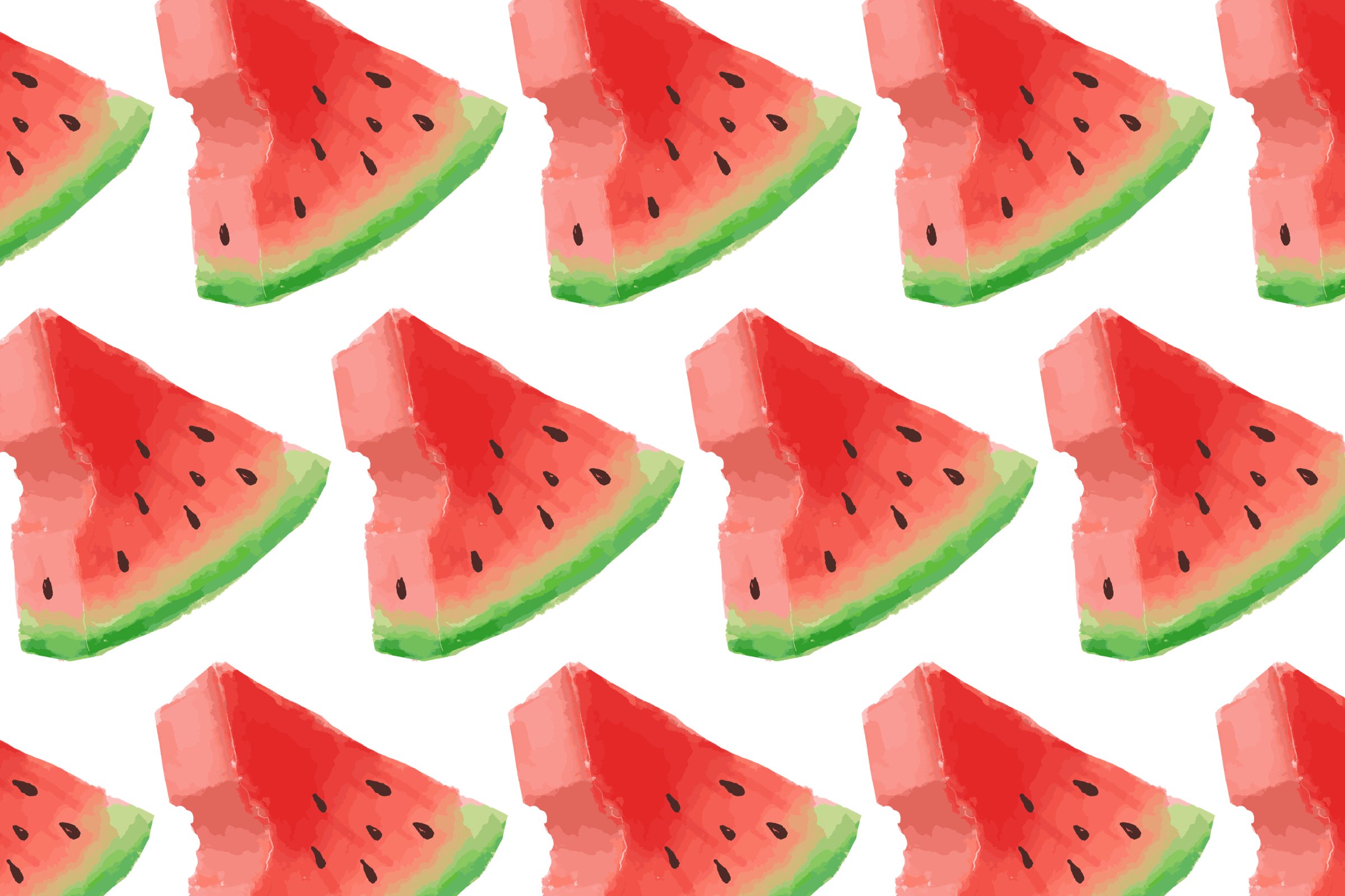 Watercolor Watermelon preview image.