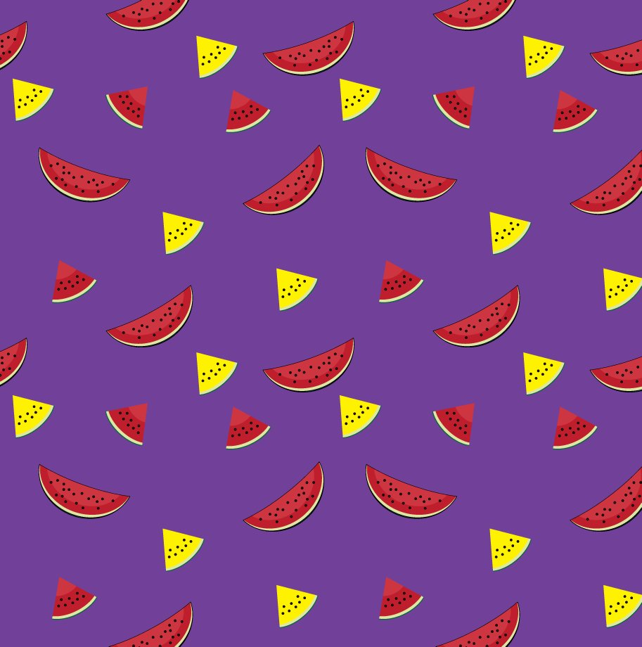 Pattern "Watermelon slices" cover image.