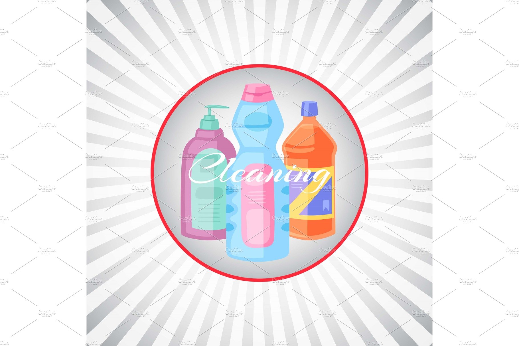 Detergent, housework equipment cover image.