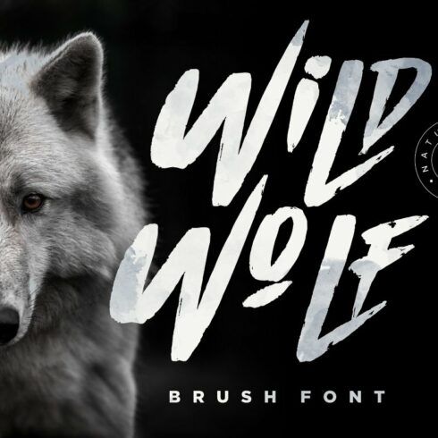 Wild Wolf - Brush Font cover image.