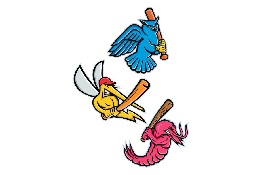 Wildlife Baseball Sporting Mascot Co cover image.
