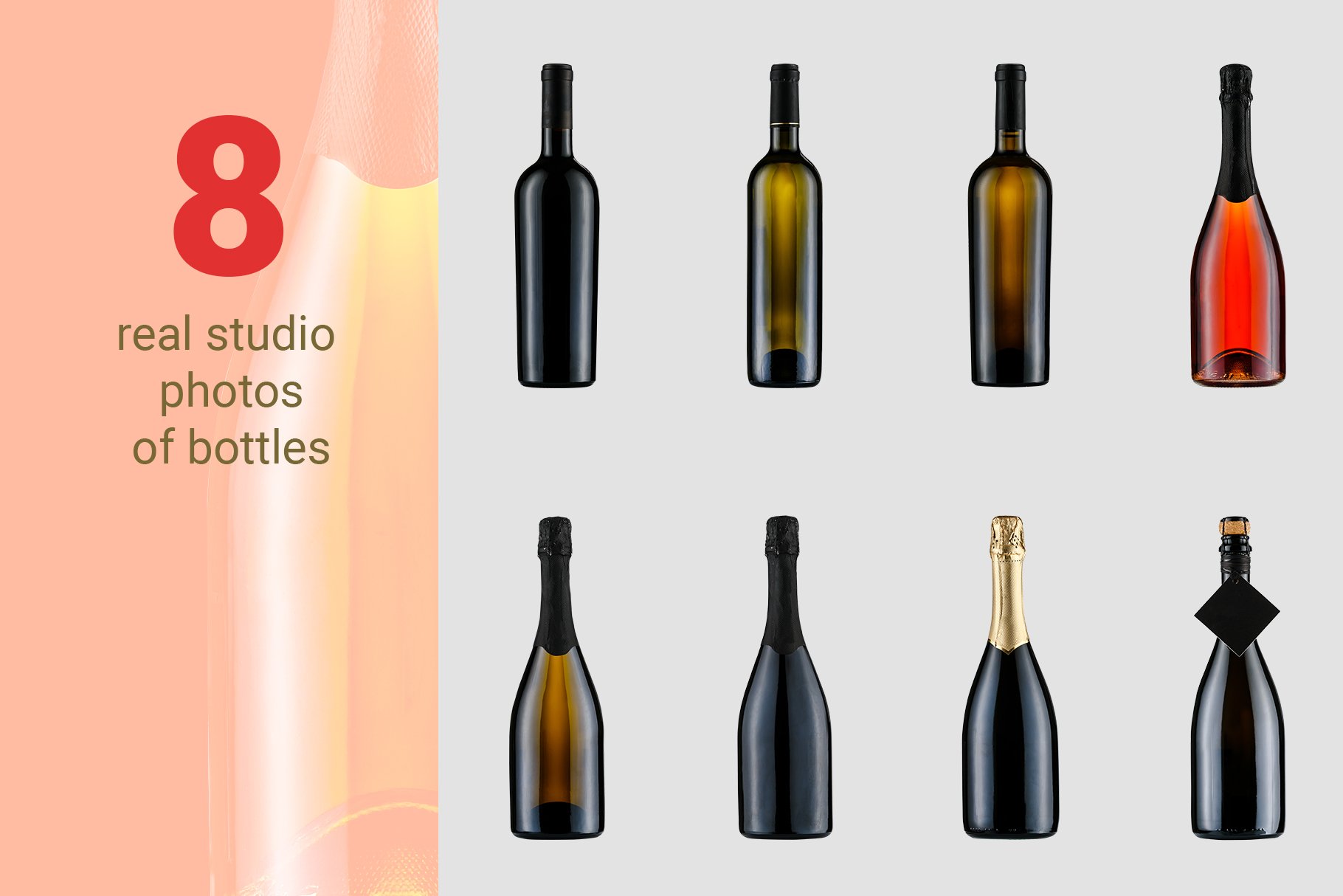 wine bottle mockup real studio photos 353