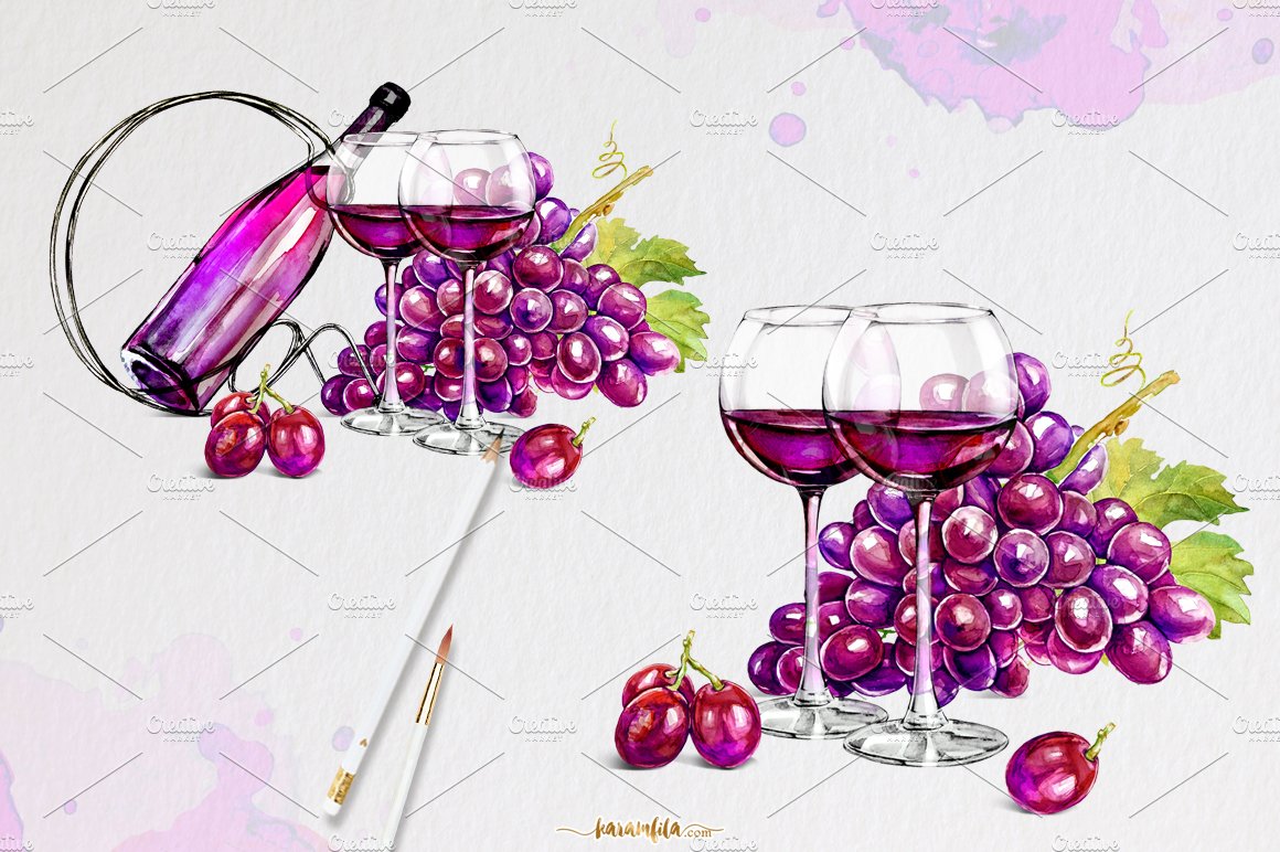 wine clipart v3 469