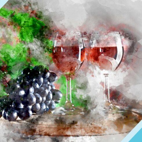 Two glasses of red wine cover image.