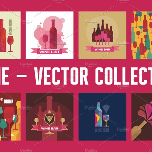Wine - Vector Collection cover image.