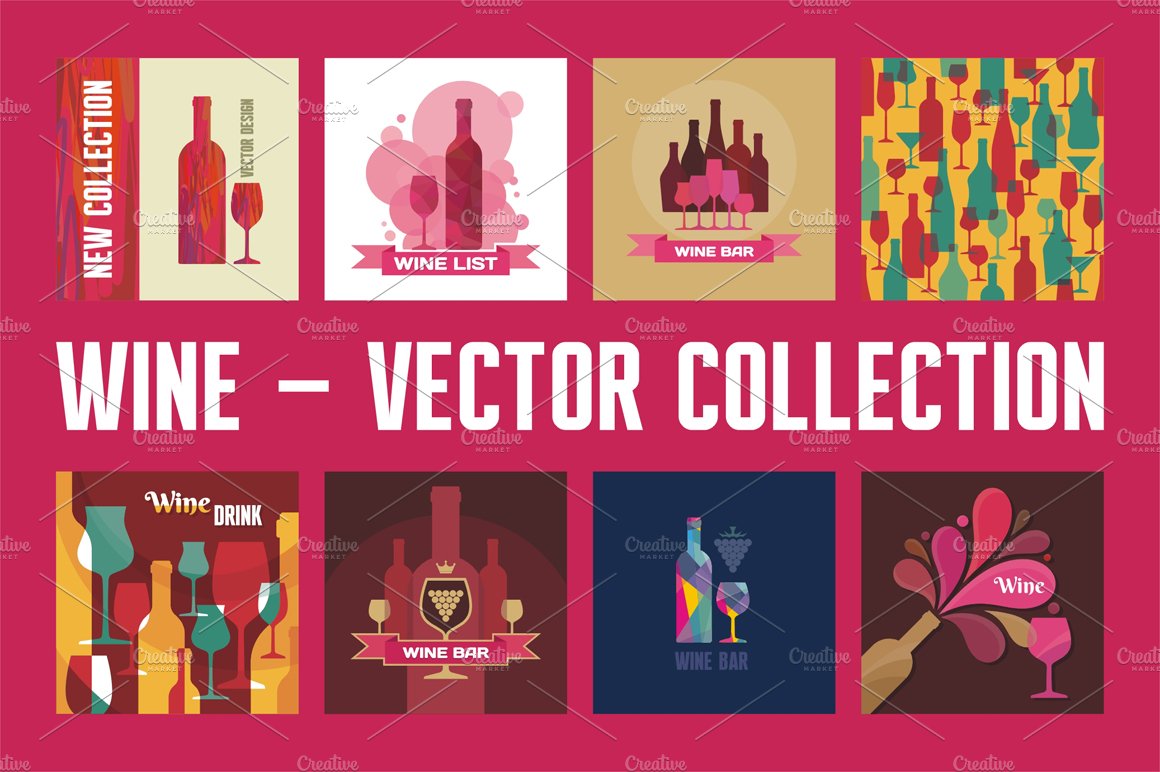Wine - Vector Collection cover image.