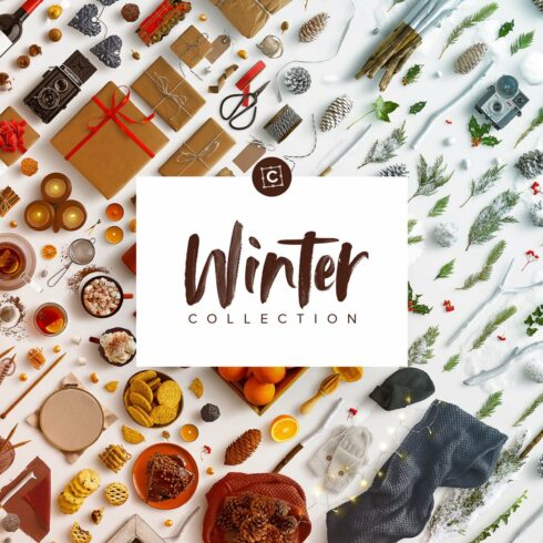 Winter Scene Creator Bundle cover image.