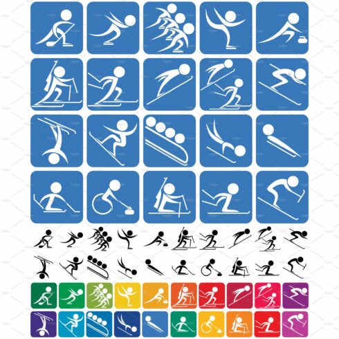 Winter Sports Symbols cover image.